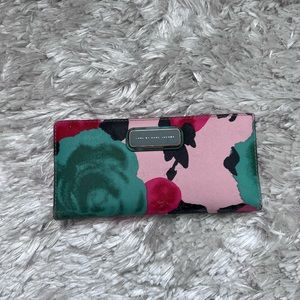 Marc by Marc Jacobs - Floral Button Wallet - Multi - Used Condition